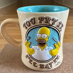 Simpsons Homer Simpson 2008 Universal Studios Mug